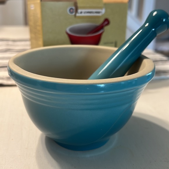 Le Creuset Kitchen Le Creuset Mortar And Pestle In Caribbean Brand